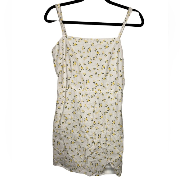 Abercrombie & Fitch Dresses & Skirts - Abercrombie & Fitch Lemon Mini Dress Size Large Petite
